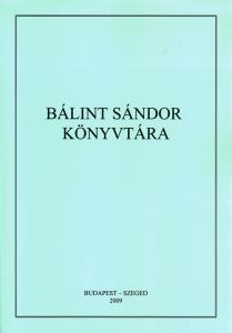 Bálint Sándor könyvtára